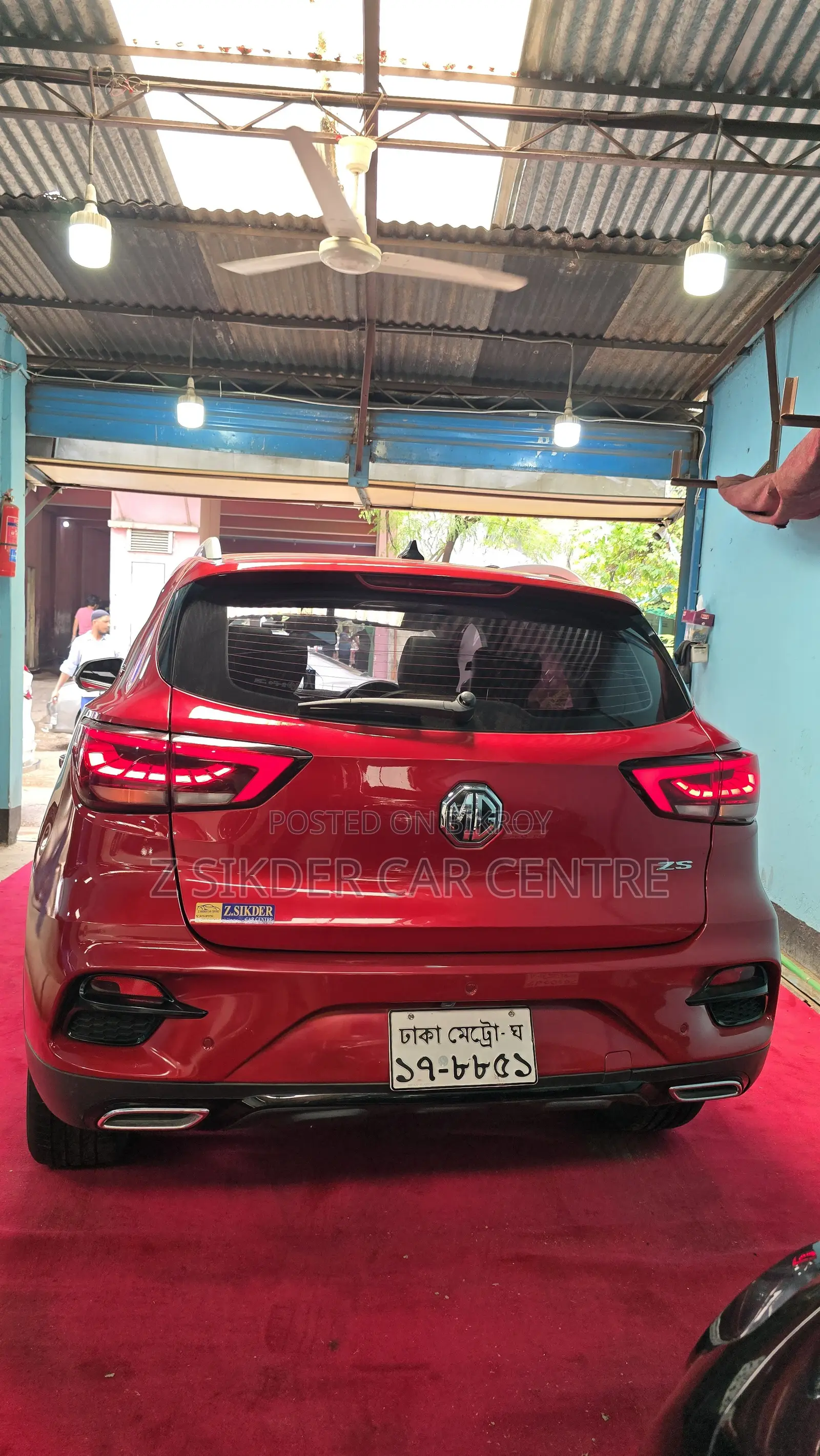 MG ZS 2021 Red
