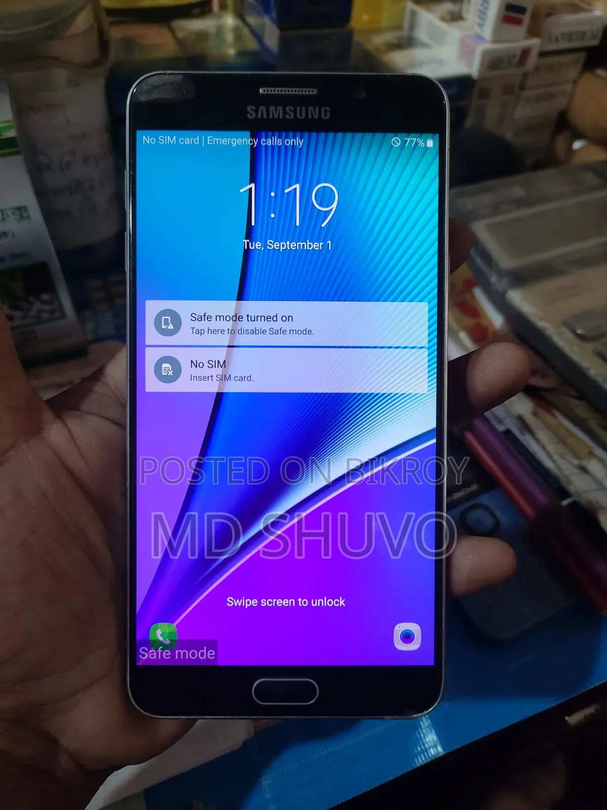 Samsung Galaxy Note 5 32 GB Black