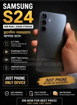 Samsung Galaxy S24 256 GB Black