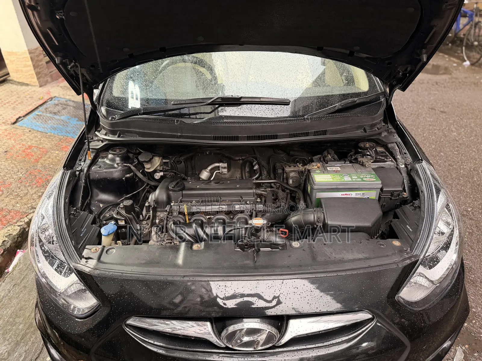 Hyundai Accent 2012 Blue