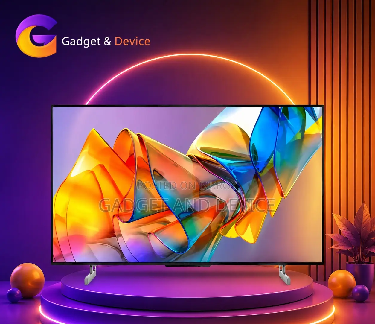 50′′Inch Smart Voice Control Single Glass 4K Ultra HD (UHD)Television