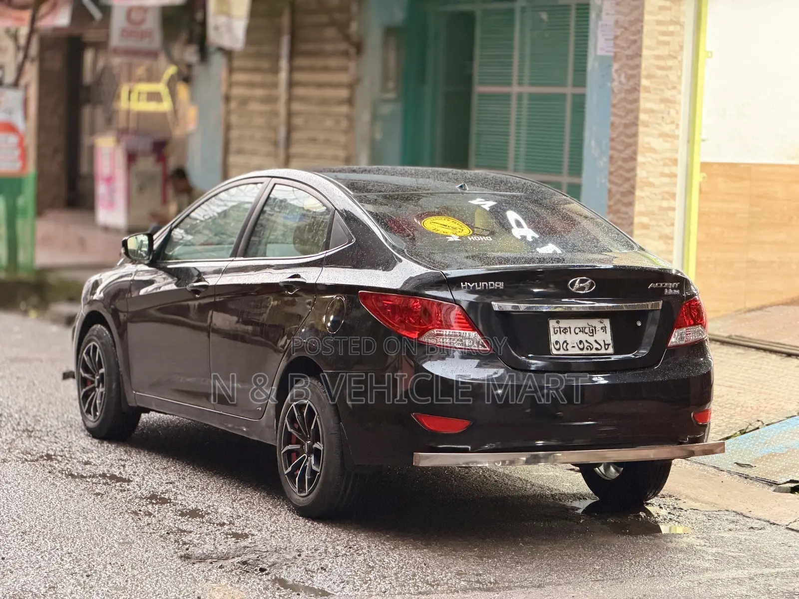 Hyundai Accent 2012 Blue
