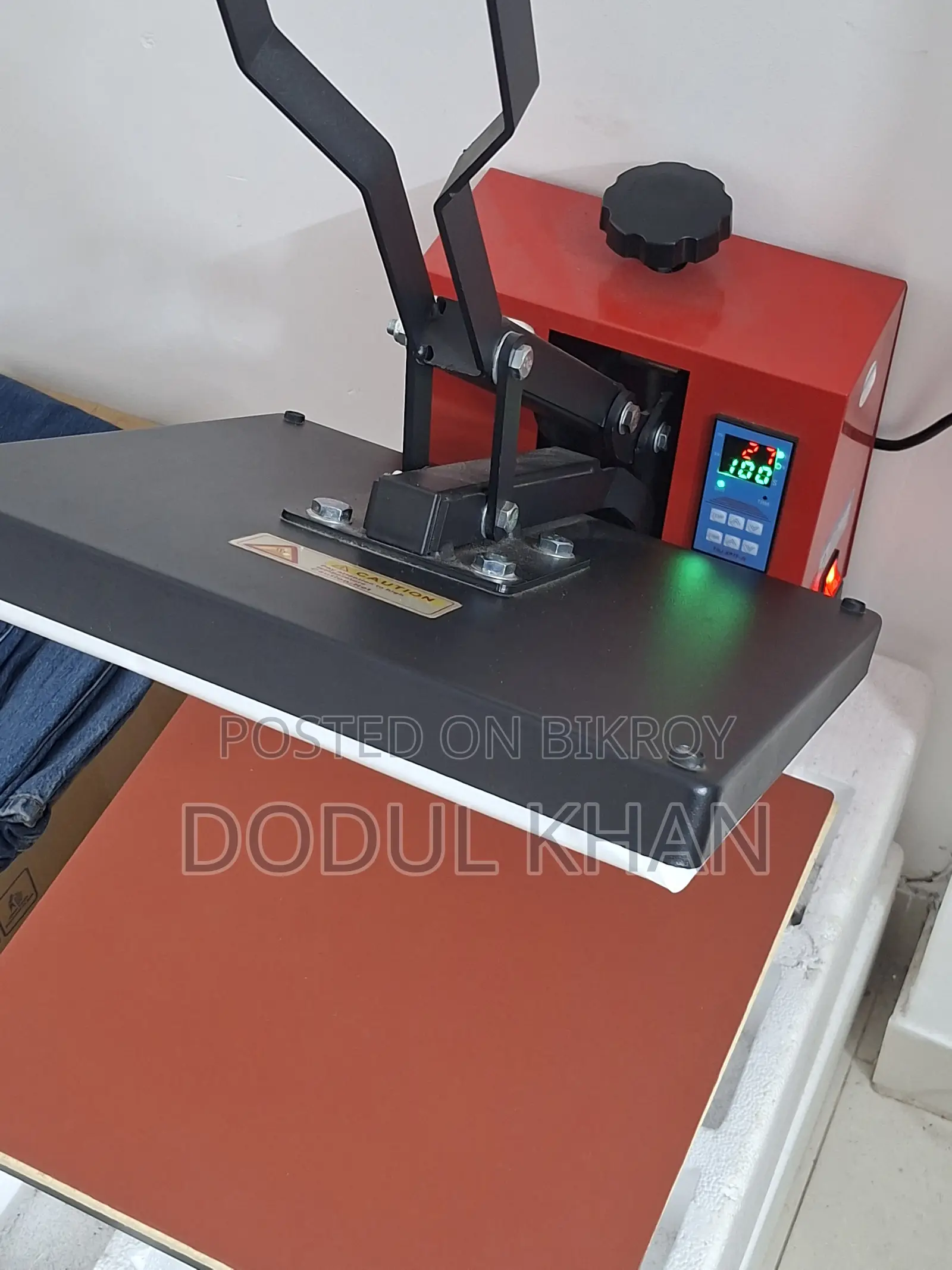 DTF Printer Full Setup (EcoTank L18050 & Heat Press Machine 15 * 15)