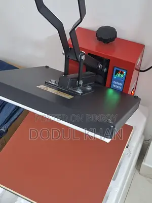 DTF Printer Full Setup (EcoTank L18050 & Heat Press Machine 15 * 15)