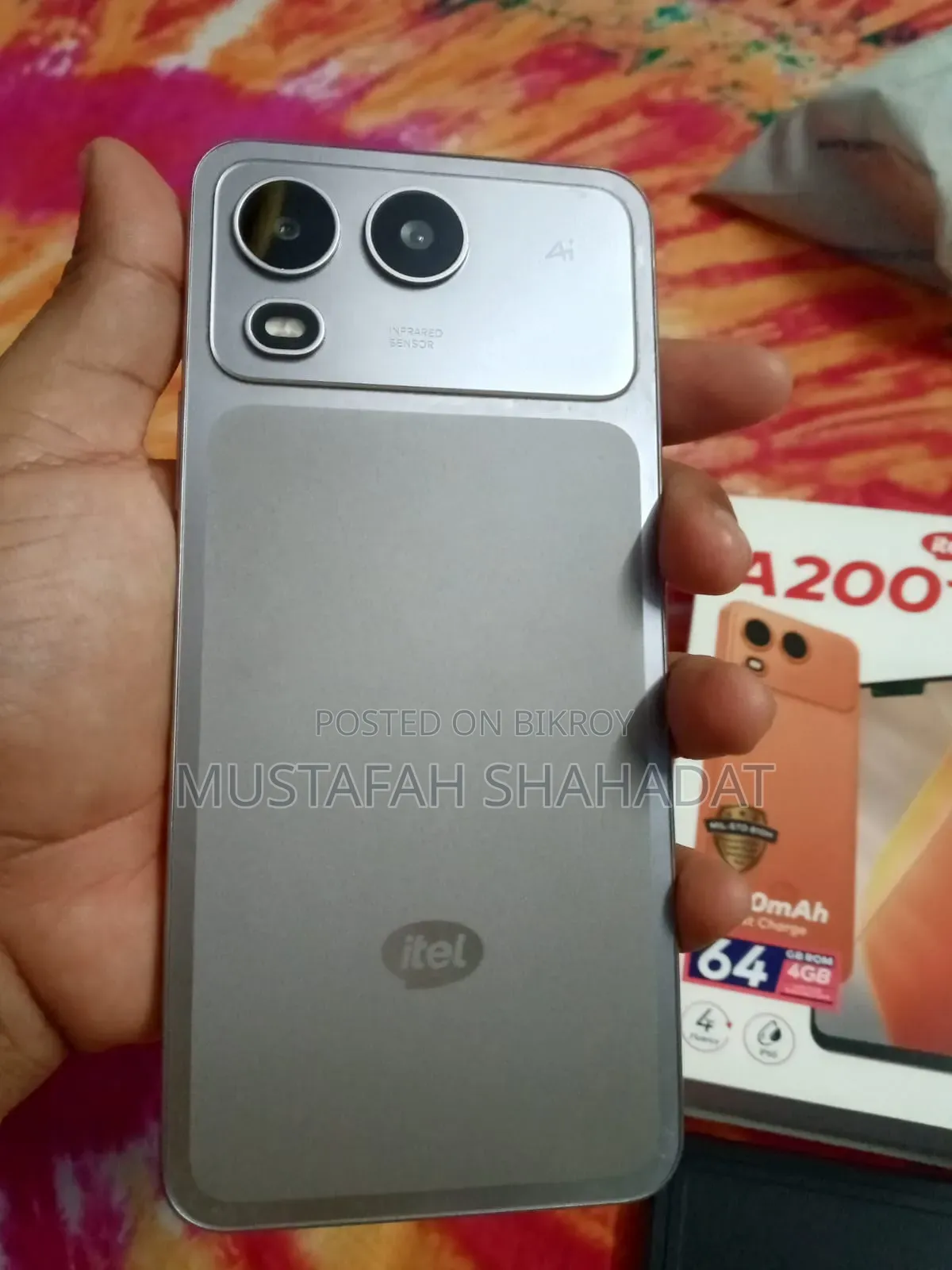 Itel A200+ 64 GB Gray