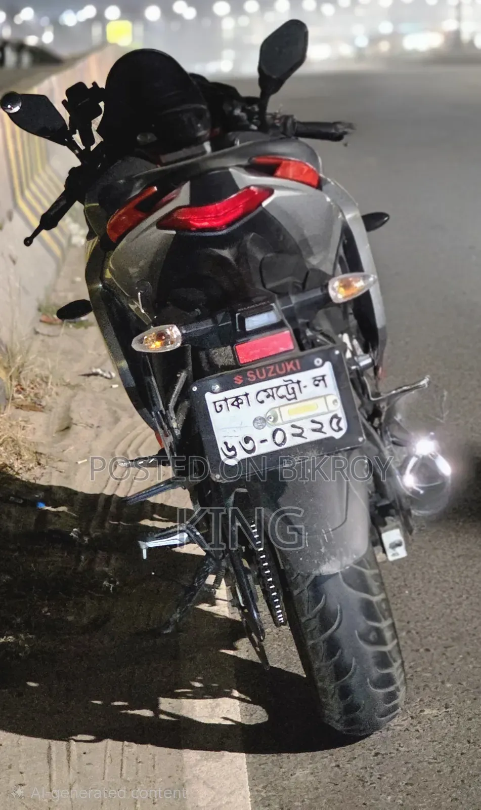 Suzuki Gixxer SF 2024 Orange