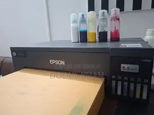 DTF Printer Full Setup (EcoTank L18050 & Heat Press Machine 15 * 15)