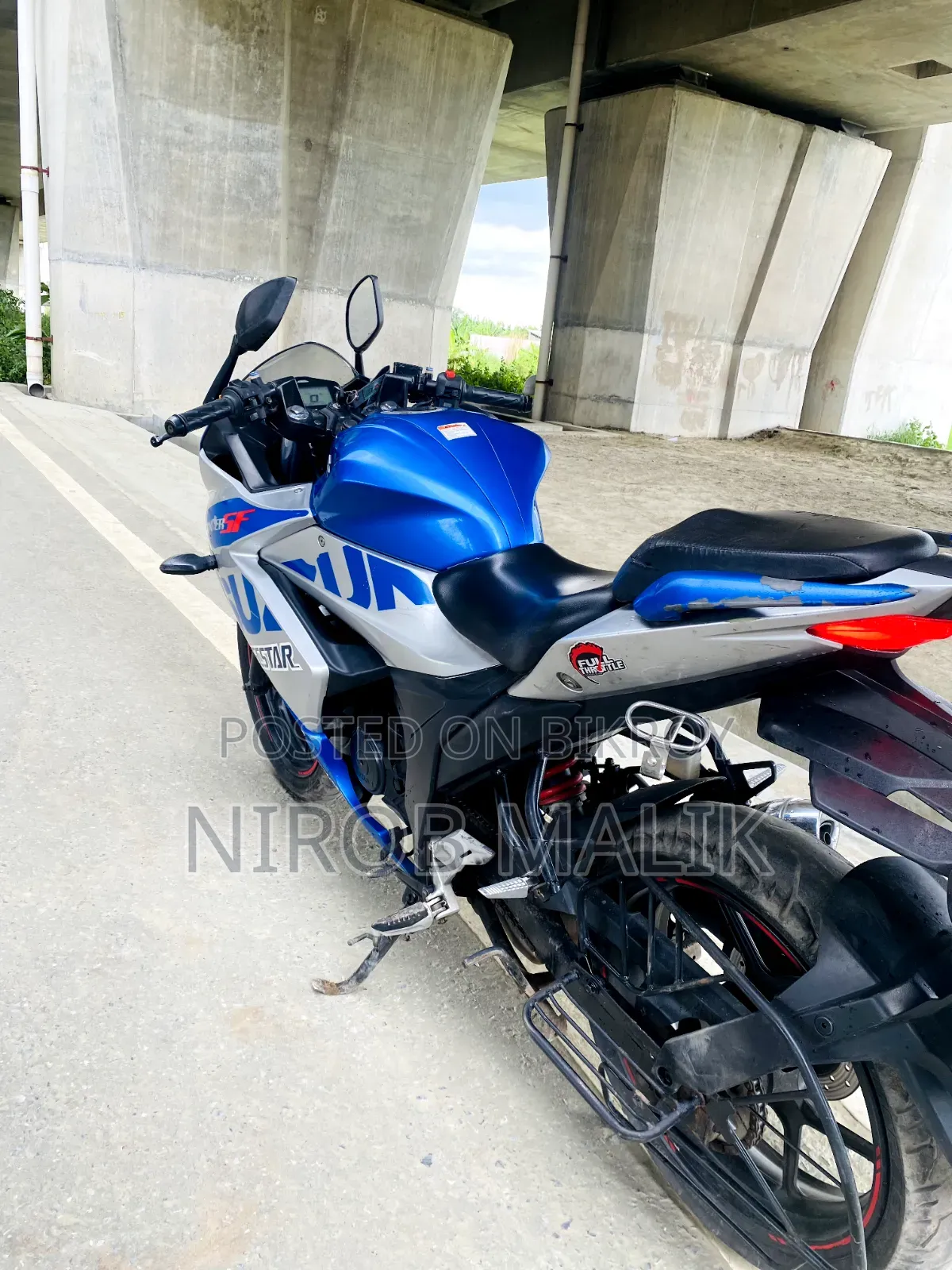 New Suzuki Gixxer SF 2021 Blue