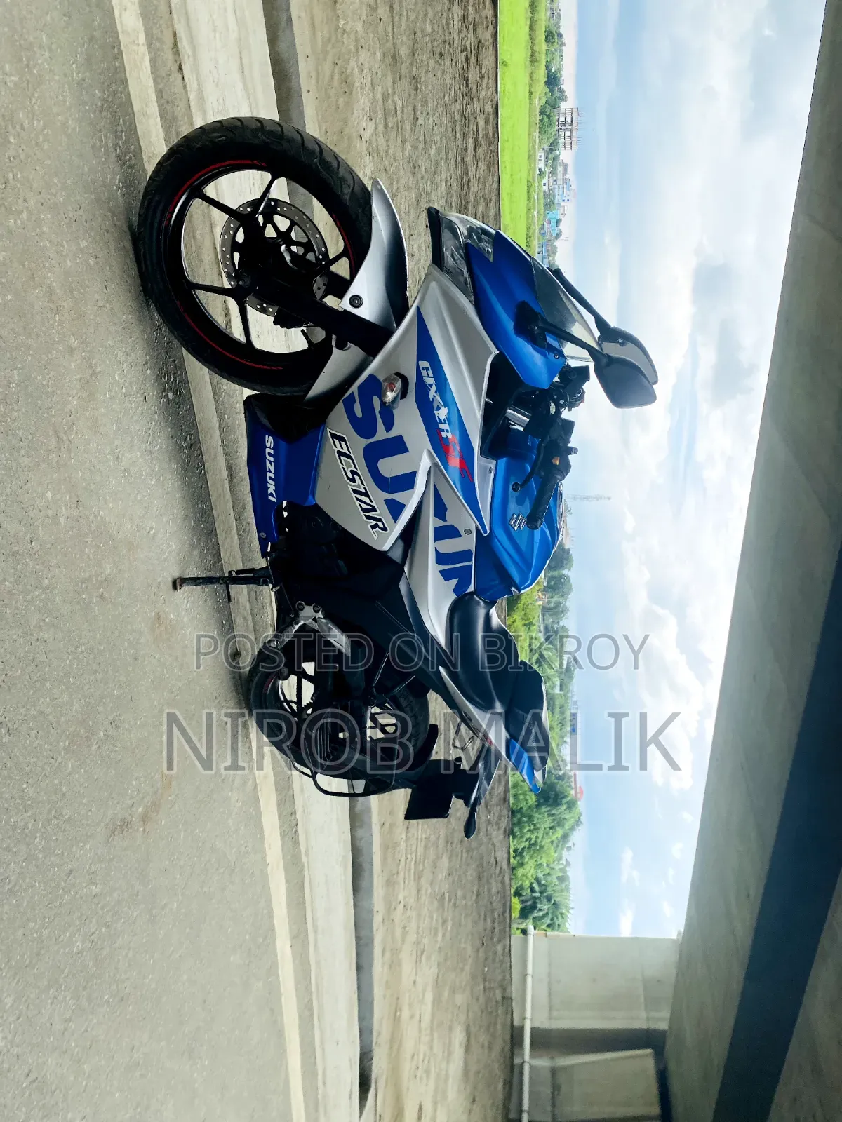 New Suzuki Gixxer SF 2021 Blue