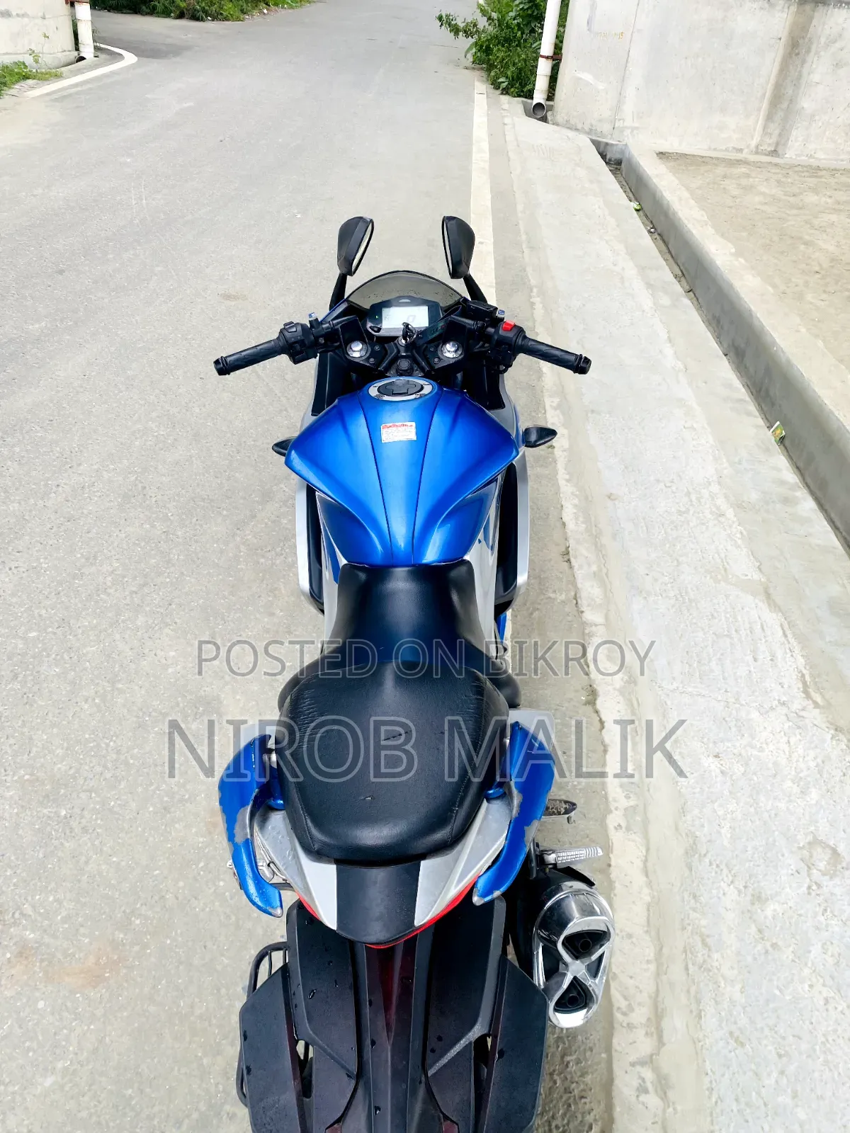 New Suzuki Gixxer SF 2021 Blue