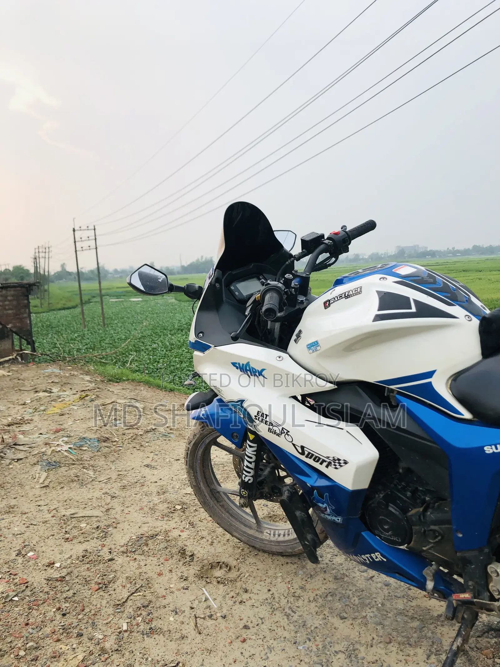 Suzuki Gixxer SF 2018 White