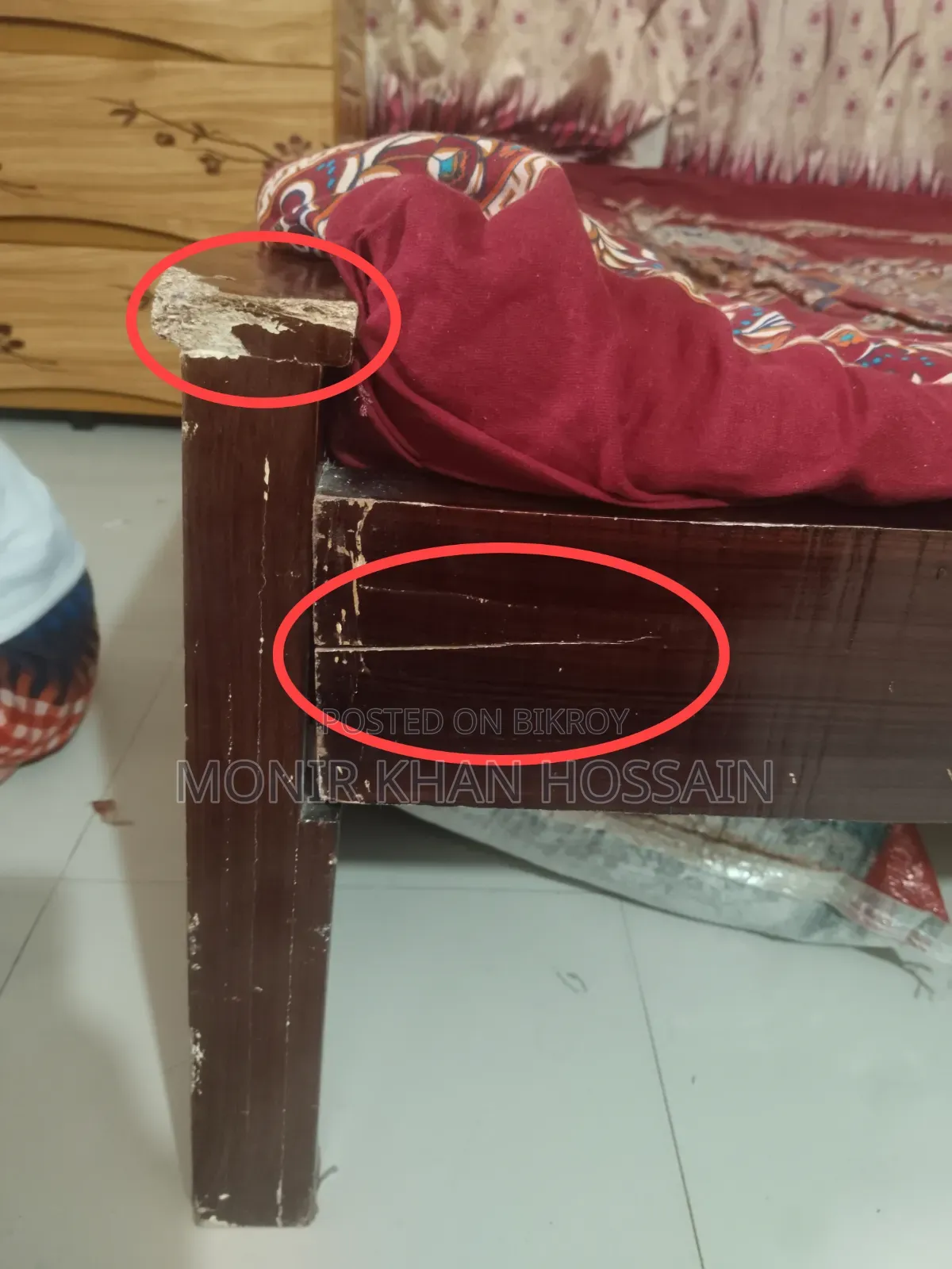 এই খাটটি বিক্রি করা হবে 5/7