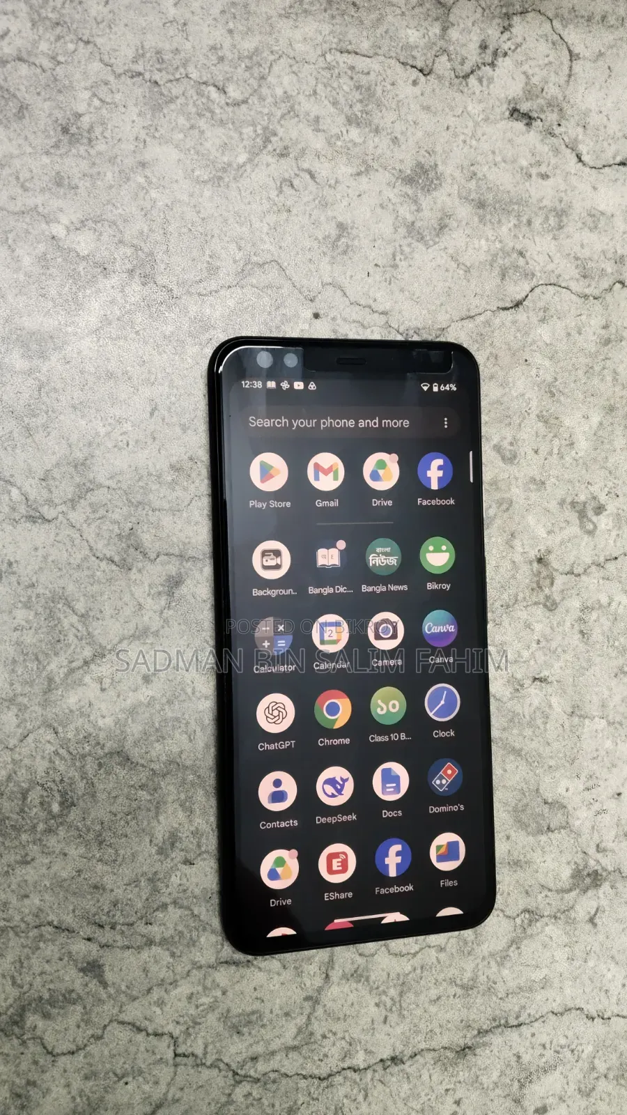 Google Pixel 4 XL 64 GB Black