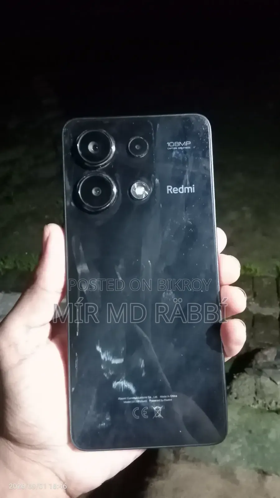 Xiaomi Redmi Note 13 256 GB Black