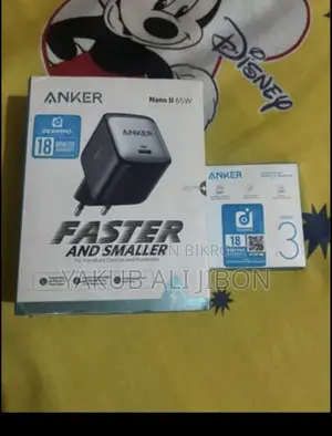 Anker 65wat Charger & Anker Type C to C Cable Sale Hoby