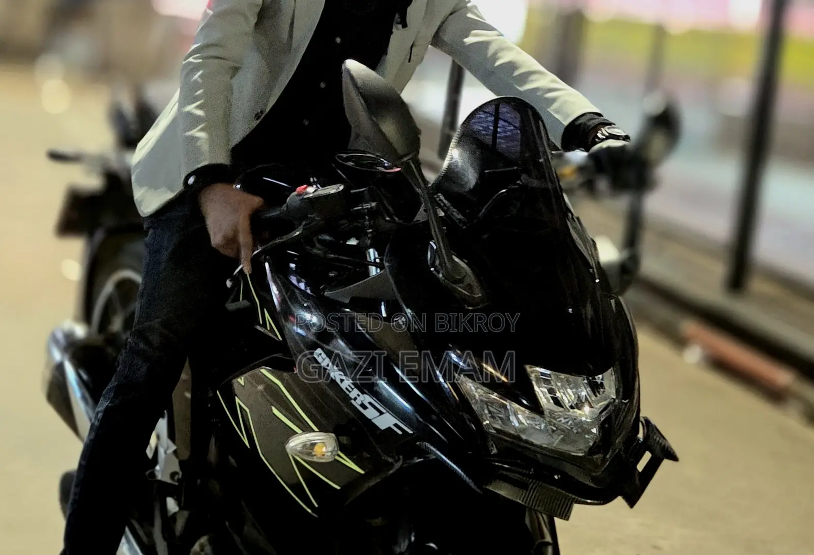 Suzuki Gixxer 2024 Black