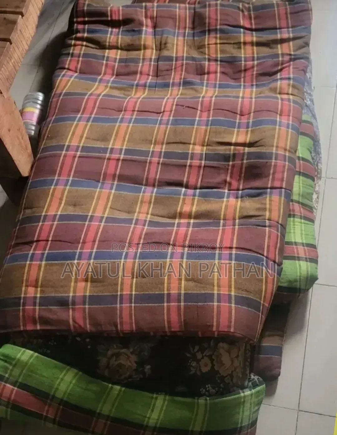 2 mattresses will be sold.