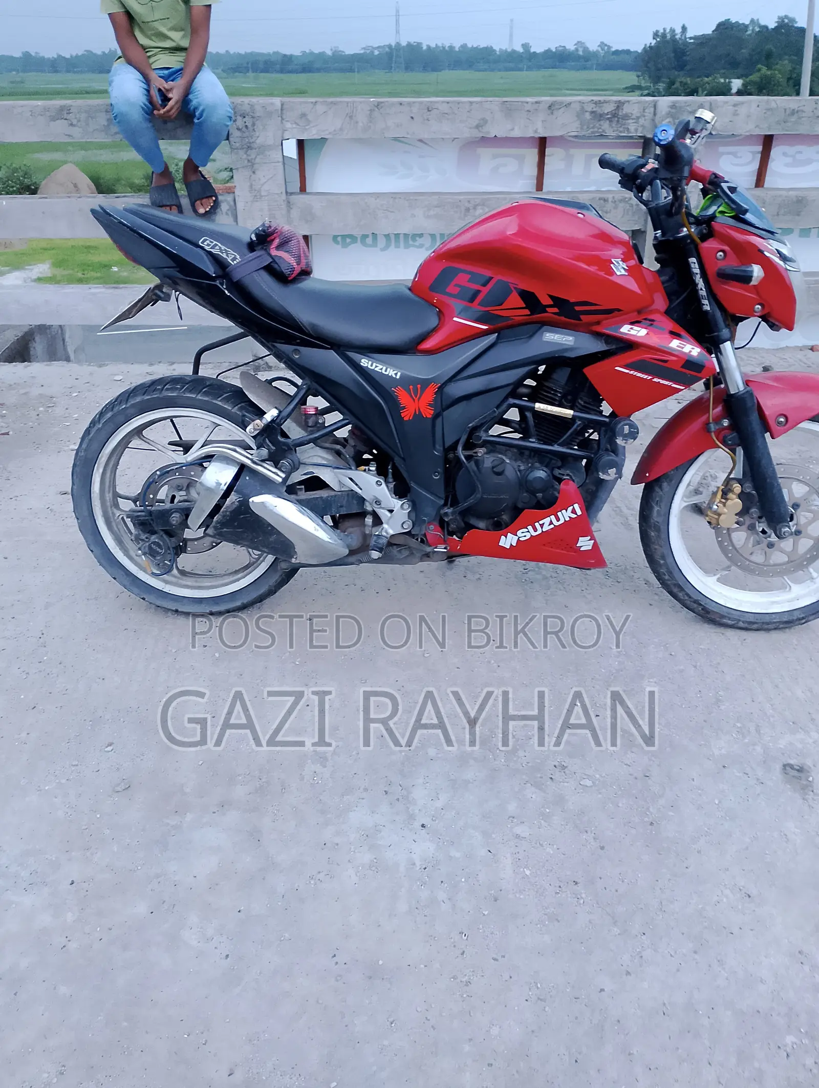 Suzuki Gixxer 2019 Red