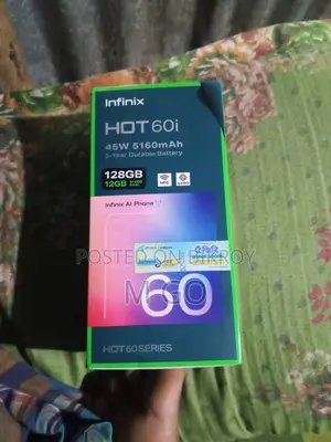 Infinix Hot 60i 128 GB Black