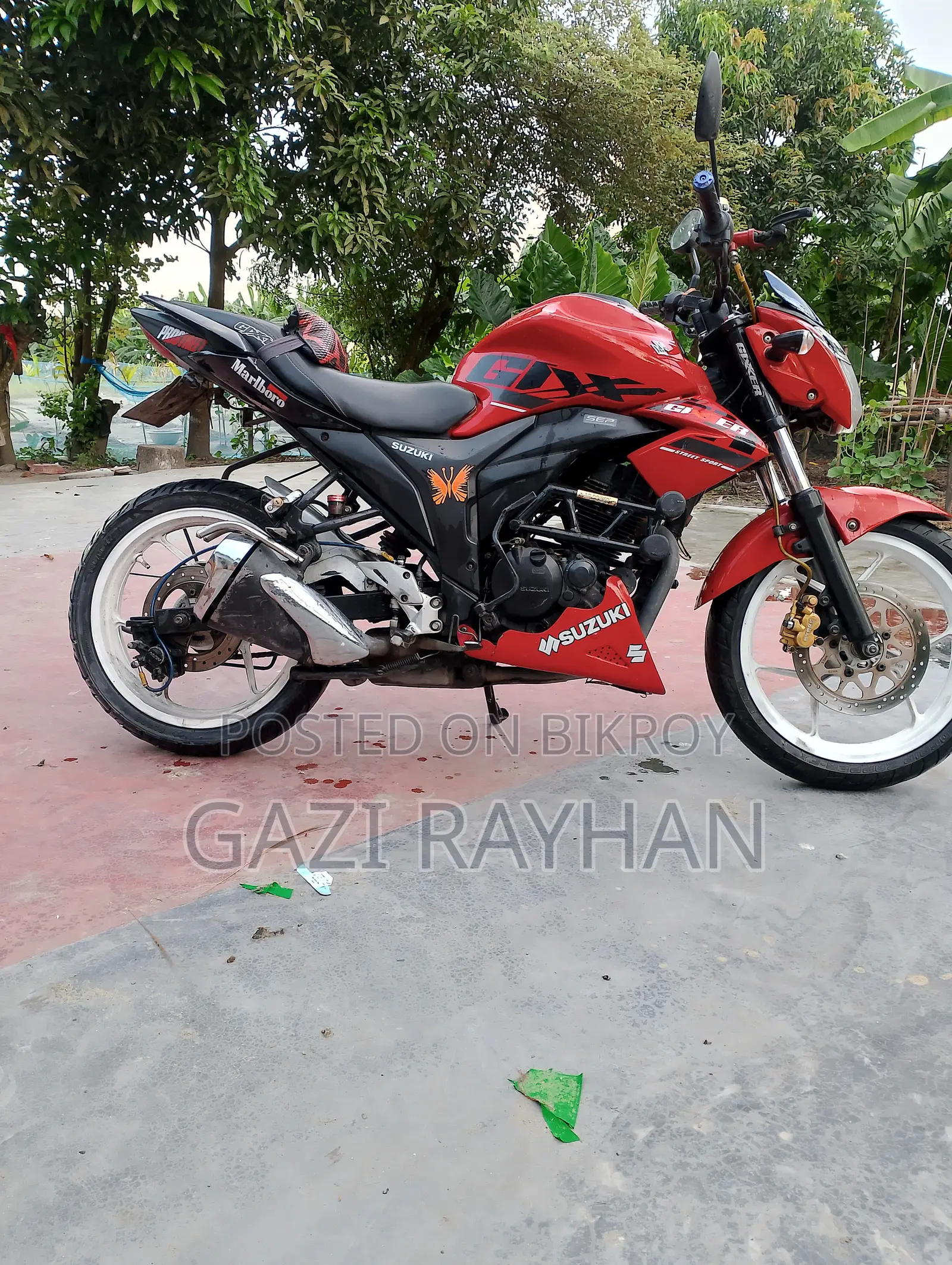 Suzuki Gixxer 2019 Red