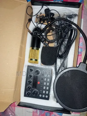 Live Sound Cart With Microphone