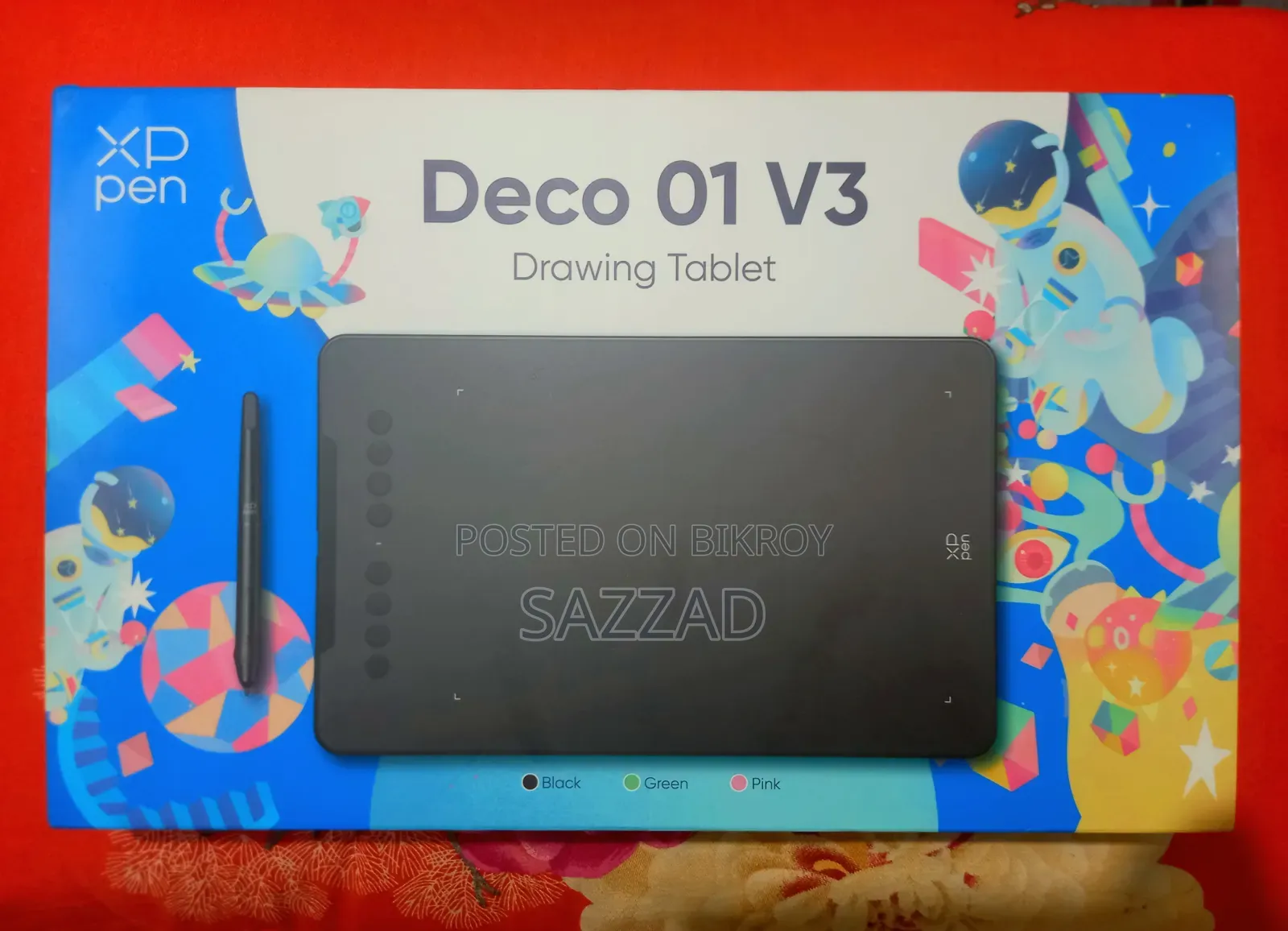 XP-Pen Deco 01 V3 Drawing Tablet. Fresh Condition (With Warranty)