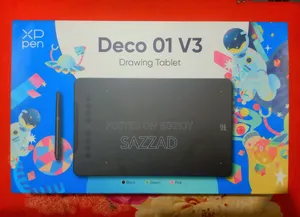 XP-Pen Deco 01 V3 Drawing Tablet. Fresh Condition (With Warranty)