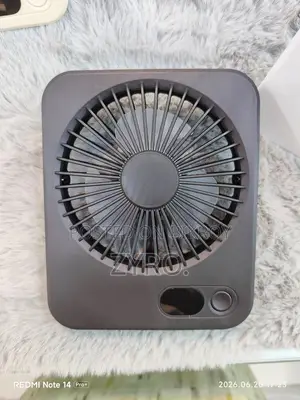 Protable Table Top Fan (Rechargable)