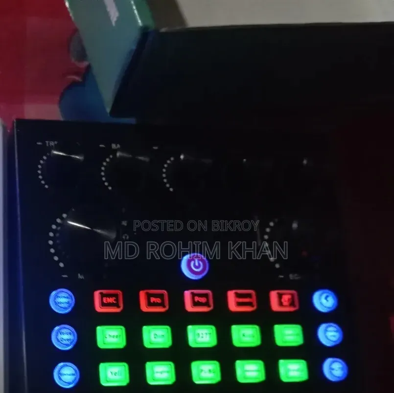 Live Sound Cart With Microphone