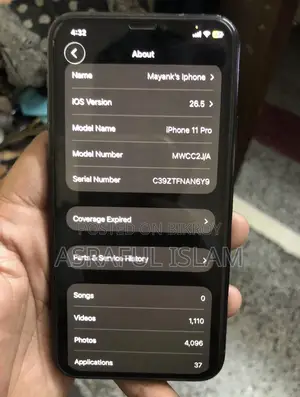 Apple iPhone 11 Pro 256 GB Silver