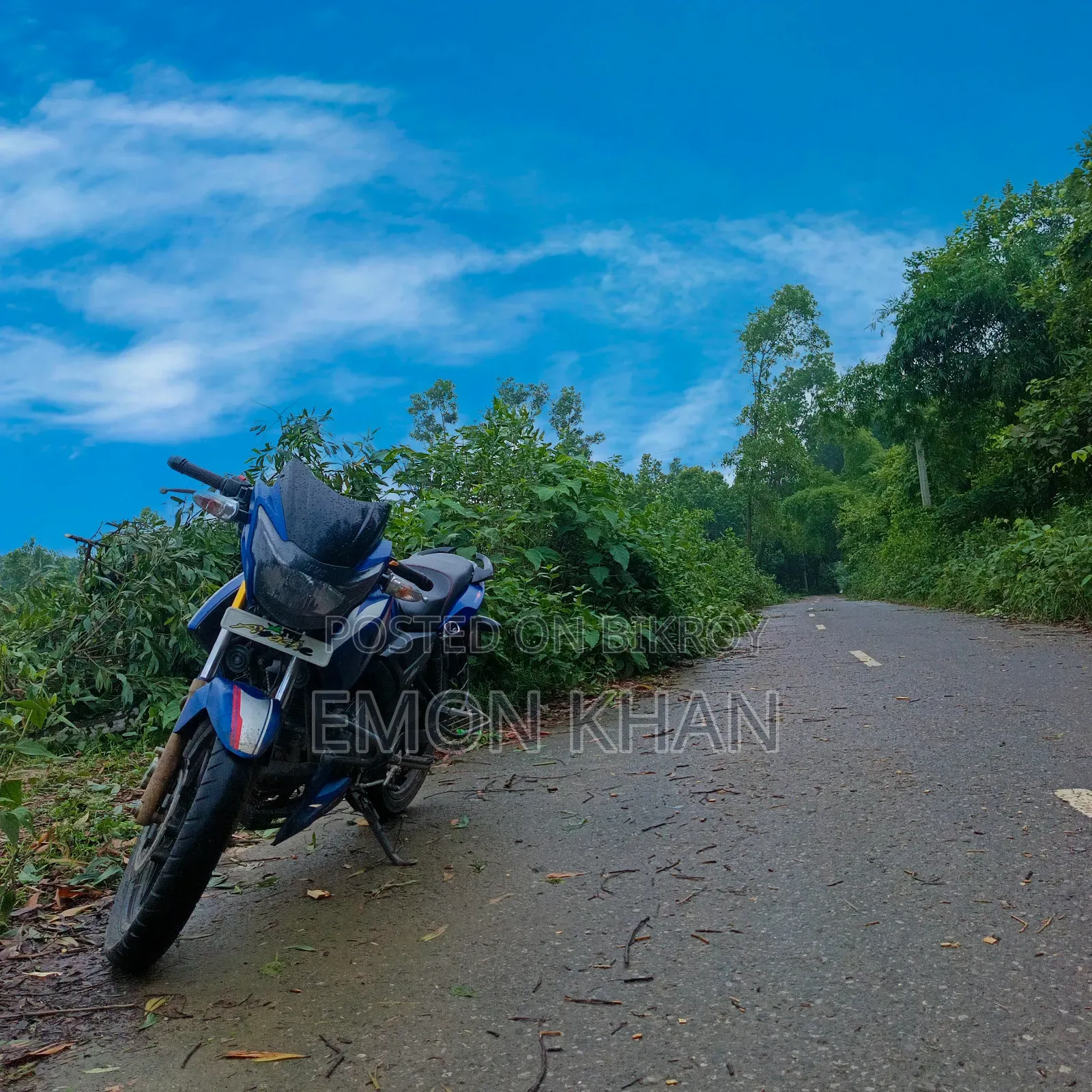 TVS Apache RTR 160 2V 2024 Blue
