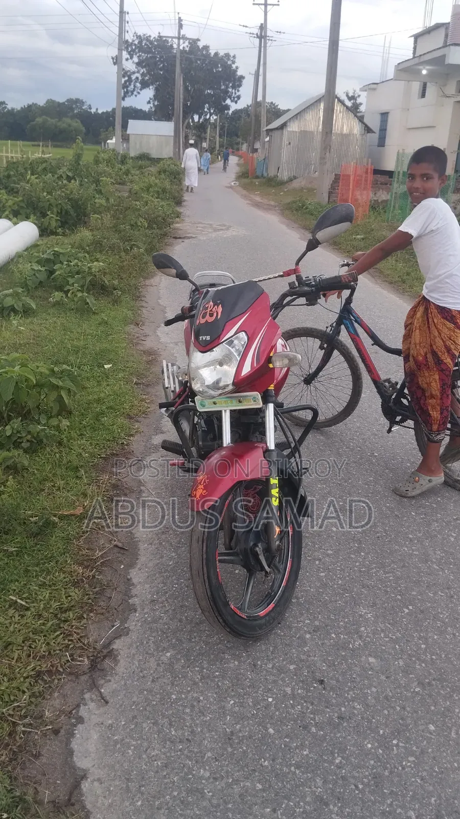 TVS Metro 2019 Red
