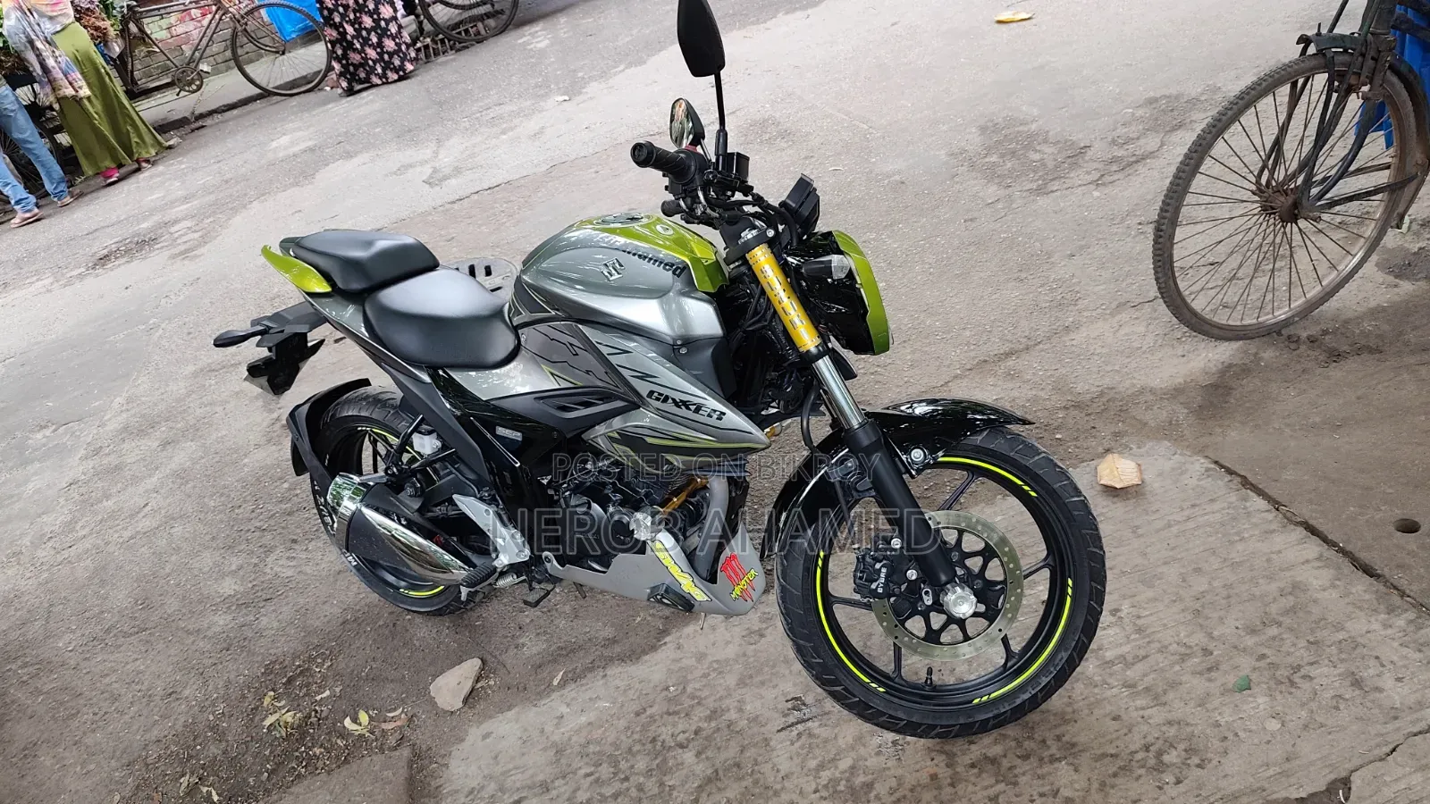 Suzuki Gixxer 2025 Green