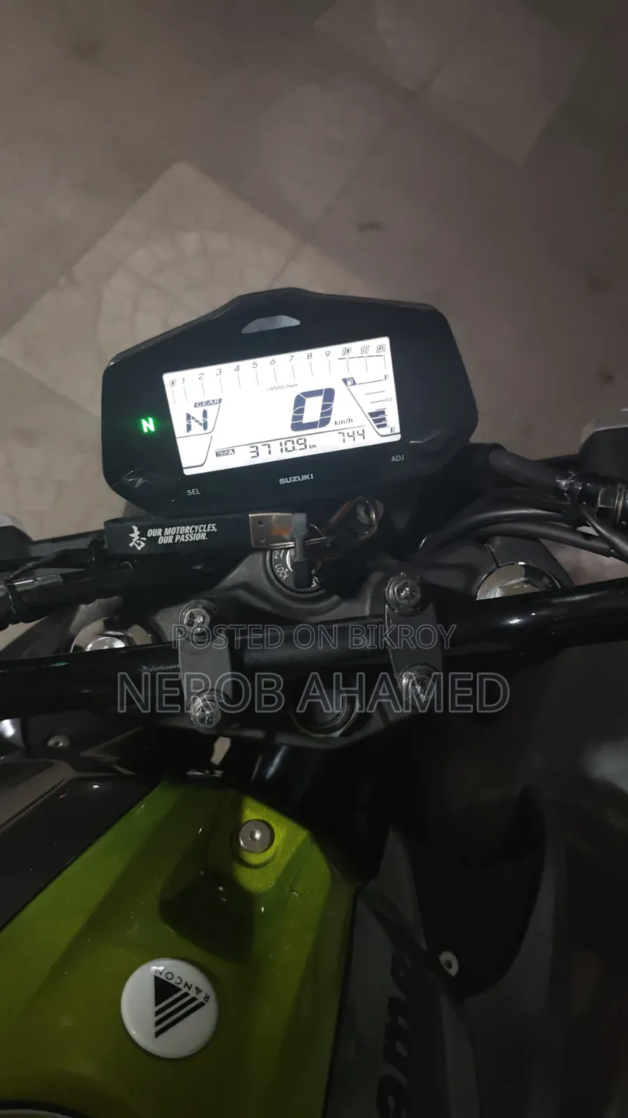 Suzuki Gixxer 2025 Green