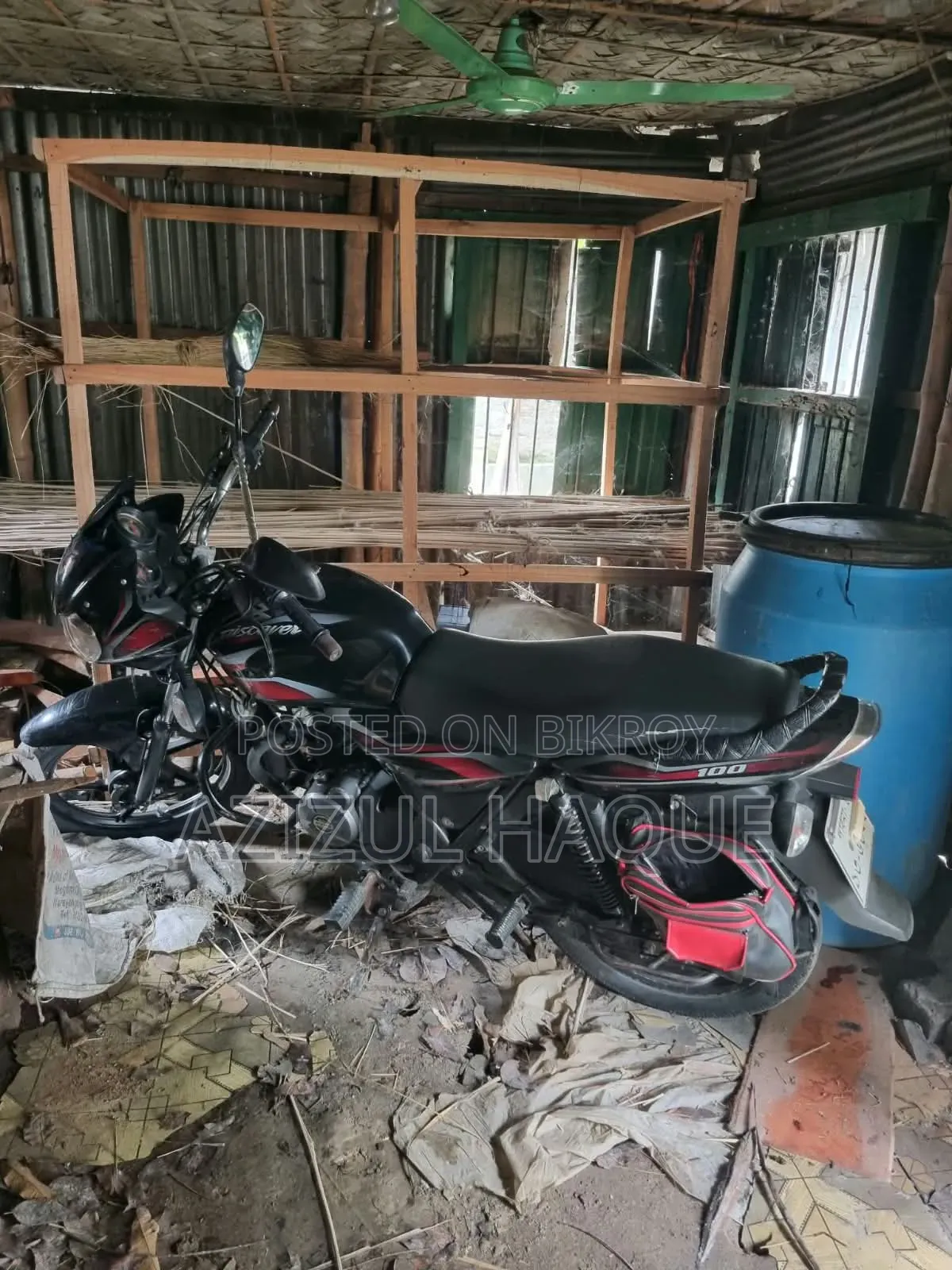 Bajaj Discover 100 2017 Black