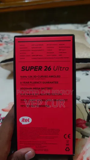 Itel Super 26 Ultra 256 GB Gold