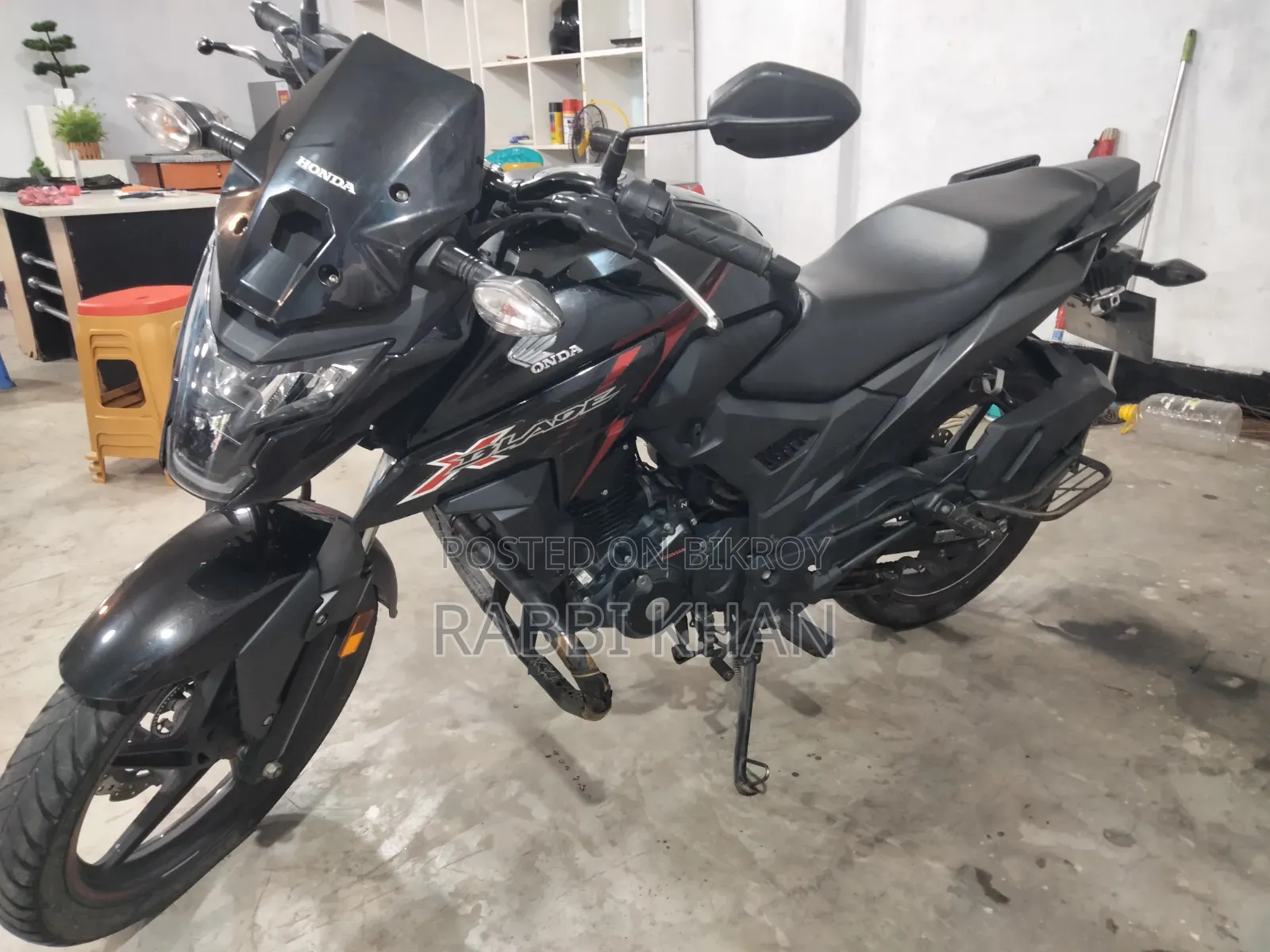 Honda X-Blade 160 2022 Black