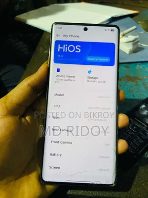 Tecno Camon 40 Pro 4G 256 GB White