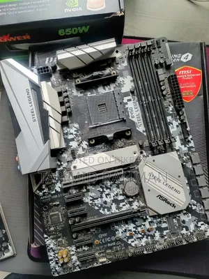 Asrock B450 Steel Legend ATX Gaming Motherboard