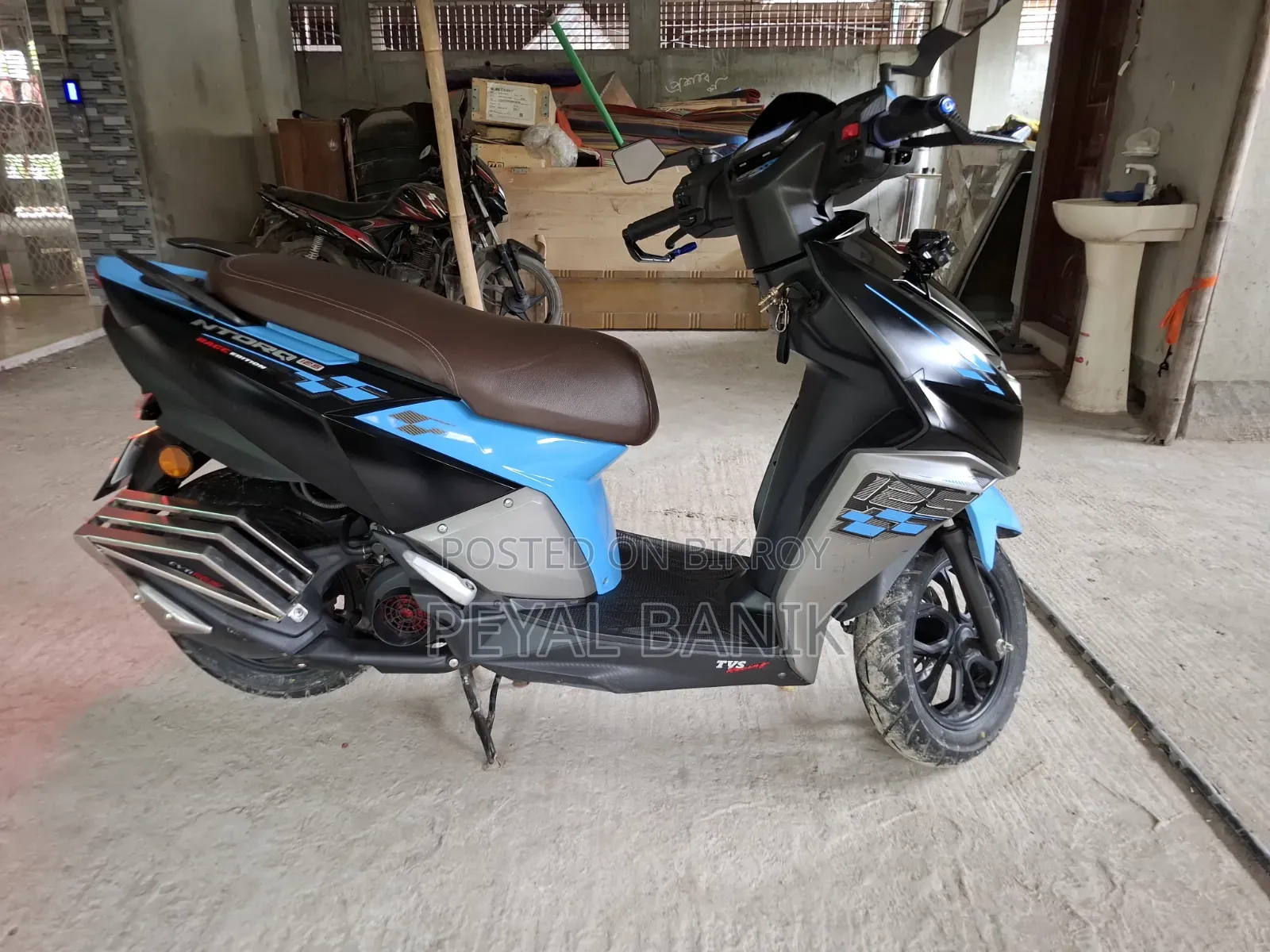 TVS Ntorq 125 2023 Blue
