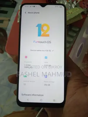 Vivo Y36 256 GB Silver