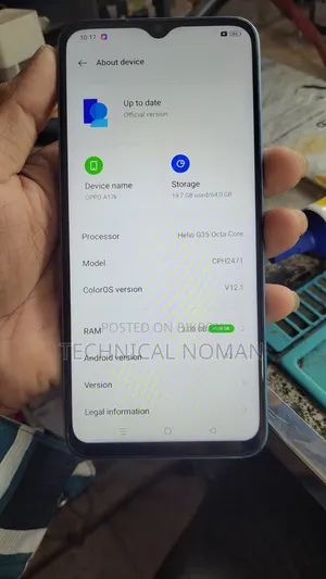 Oppo A17K 64 GB Blue