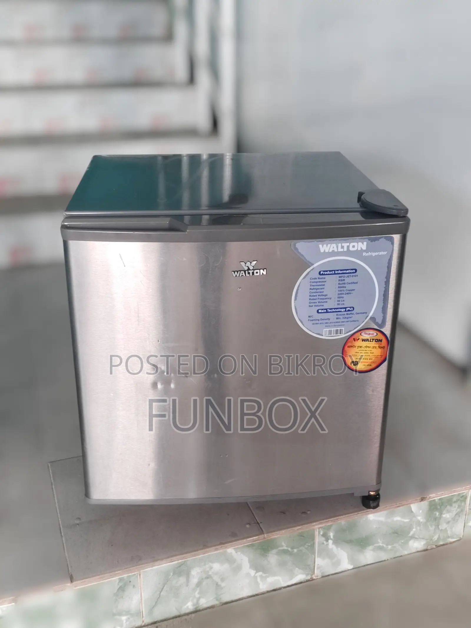 Walton WFO-JET Mini Refrigerator 50L