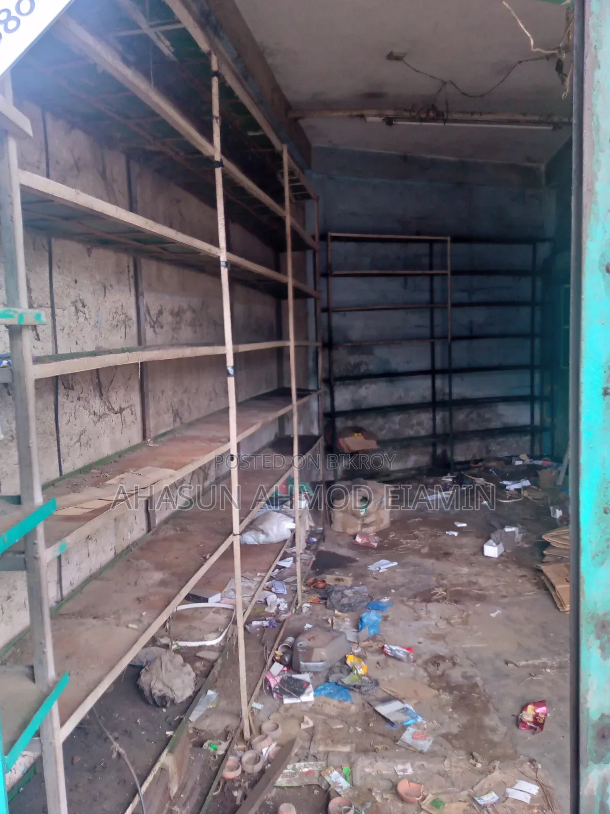 Old shop tarpaulin for sale
