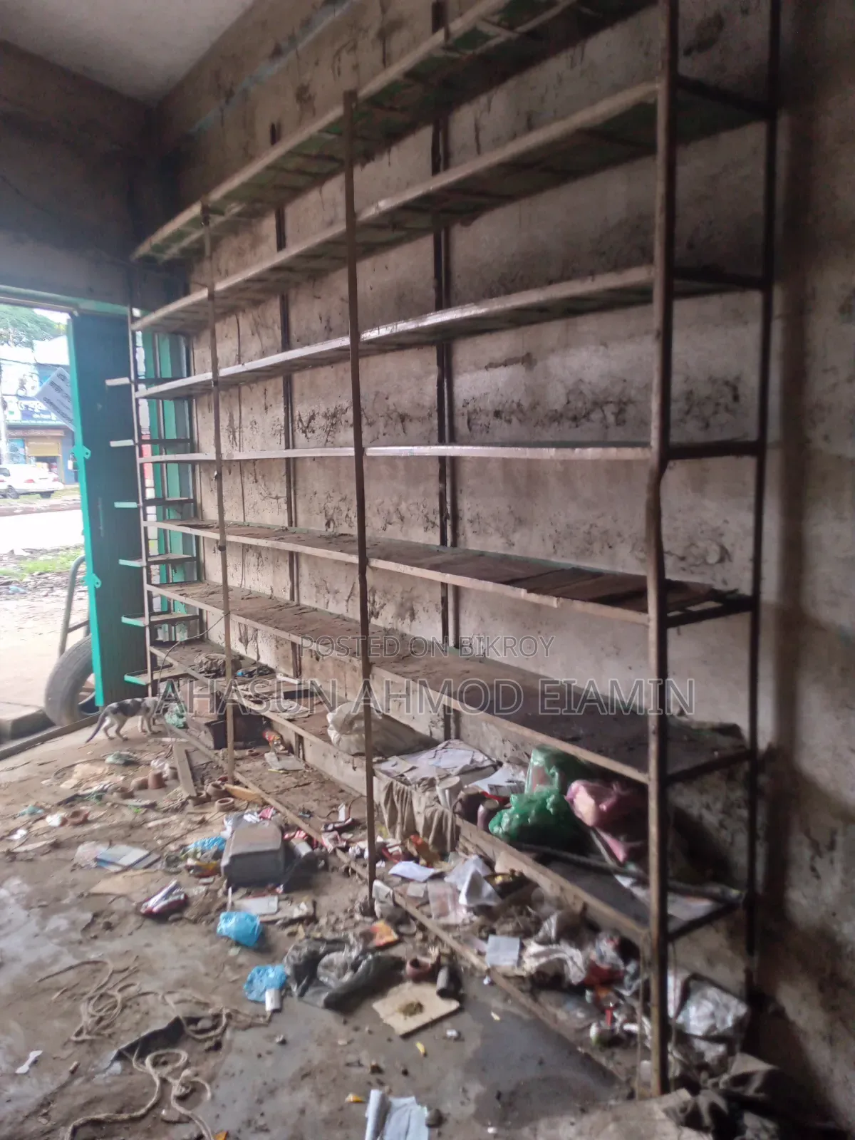 Old shop tarpaulin for sale