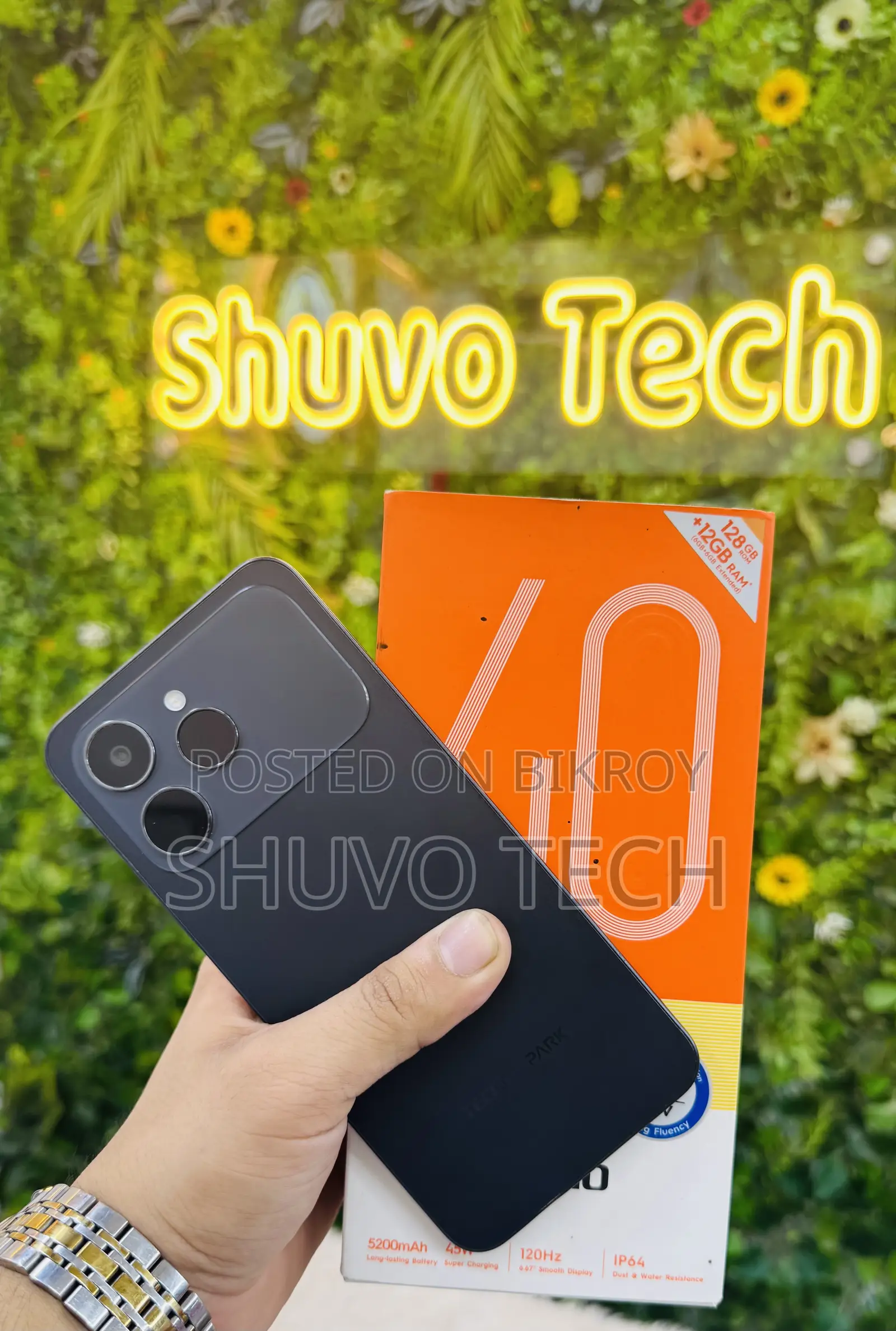 Tecno Spark 40 256 GB Black