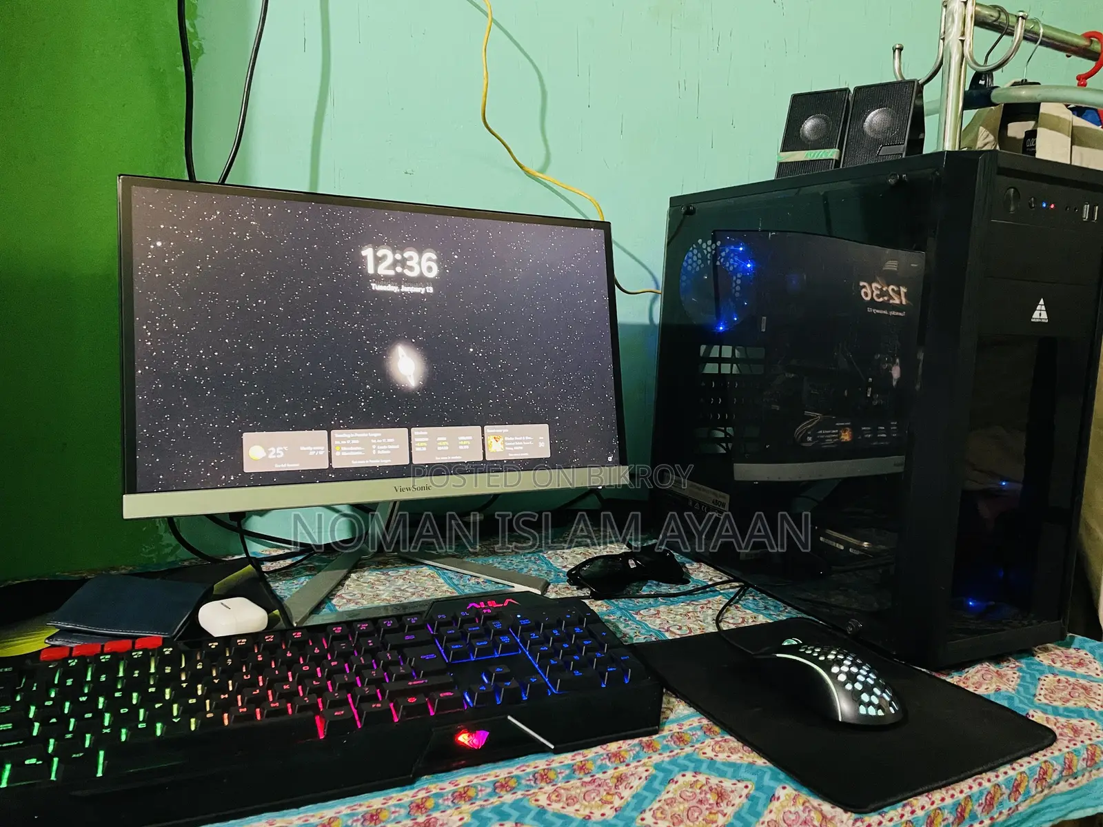 Desktop Computer 16GB AMD Ryzen 5 HDD+SSD 1T