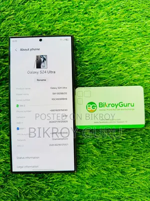 Samsung Galaxy S24 Ultra 256 GB Black