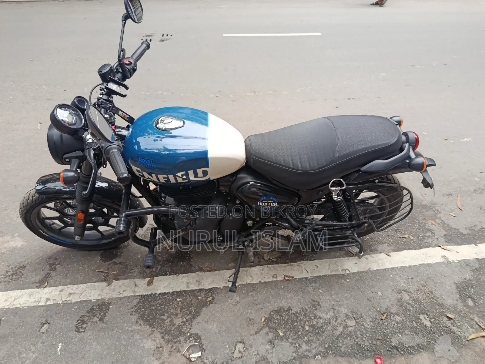 Royal Enfield Hunter 350 2025 Blue