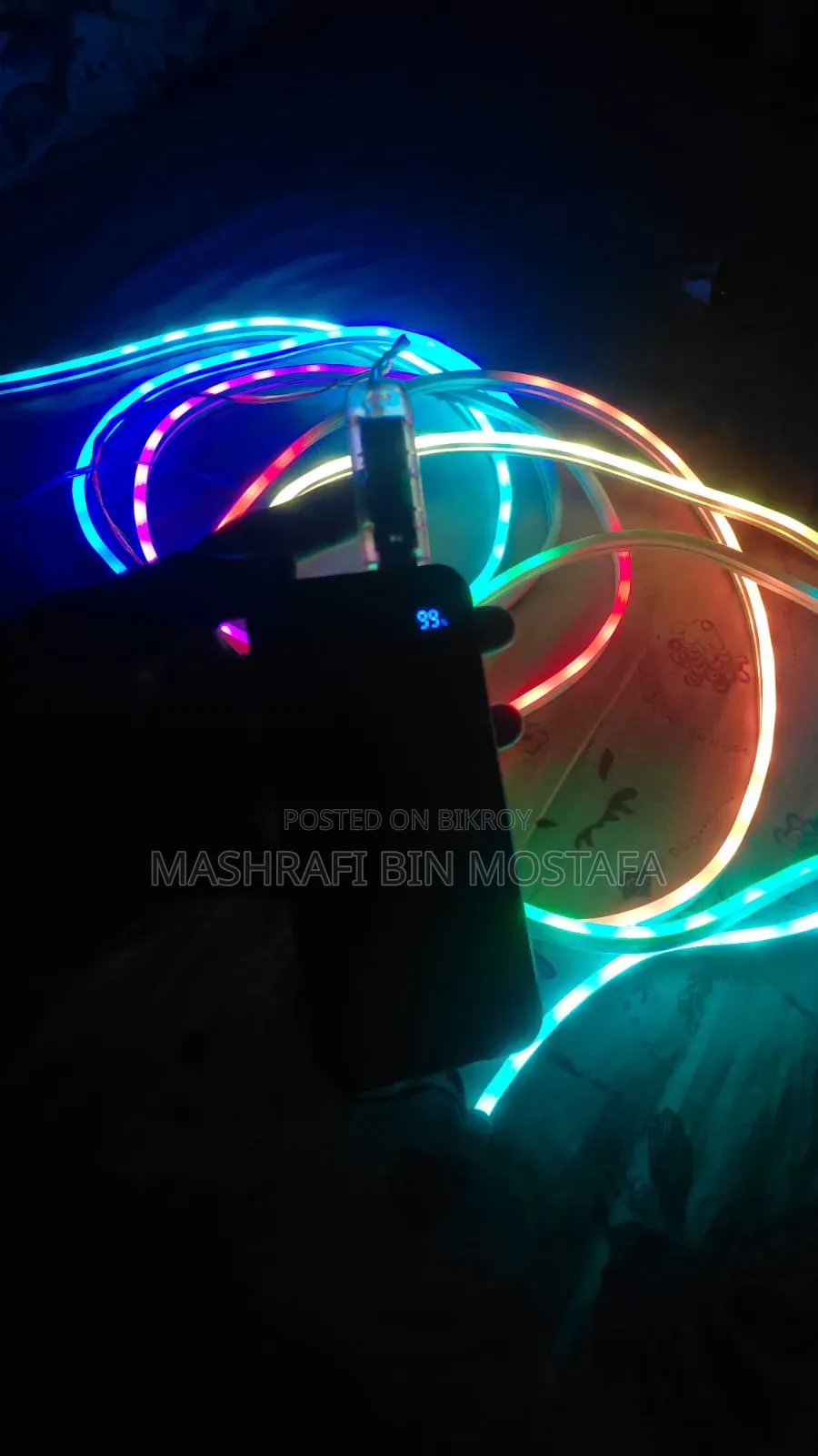 USB RGB Neon 5 Metre LED Strip Light